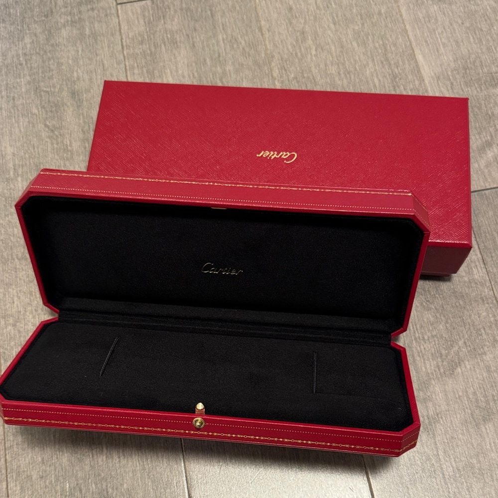 Cartier Red jewelry Box
